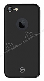 Joyroom iPhone 7 Tam Kenar Siyah Rubber Klf