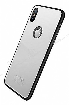 Joyroom Licai Series iPhone X / XS Beyaz Rubber Klf
