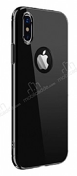 Joyroom Wizz iPhone X / XS 3 1 Arada Siyah Rubber Klf
