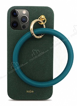 Kajsa iPhone 12 Pro Max 6.7 in Splendid Morandi Ring Yeil Rubber Klf