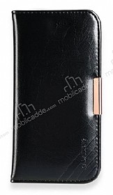 Kalaideng Royale II iPhone 7 / 8 Standl Kapakl Siyah Deri Klf