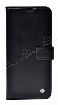 Kar Deluxe Samsung Galaxy S21 FE 5G Kapakl Czdanl Siyah Deri Klf