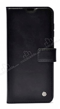 Kar Deluxe Xiaomi 11T / Xiaomi 11T Pro Czdanl Yan Kapakl Siyah Deri Klf