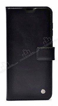 Kar Deluxe Xiaomi Redmi 9 Kapakl Czdanl Siyah Deri Klf