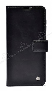 Kar Deluxe Xiaomi Redmi Note 11 Pro Czdanl Yan Kapakl Siyah Deri Klf