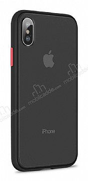 Keephone iPhone X / XS Ultra Koruma Siyah Klf