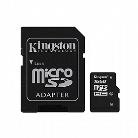 Kingston 16 GB Micro SD HC Hafza Kart