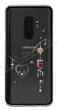 Kingxbar Samsung Galaxy S9 Plus Tal Love Kristal Klf