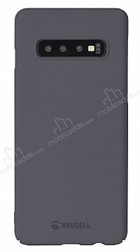 Krusell Sandby Samsung Galaxy S10 Plus Ultra nce Silver Rubber Klf