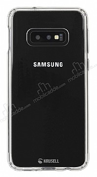 Krusell Kivik Samsung Galaxy S10e effaf Silikon Klf