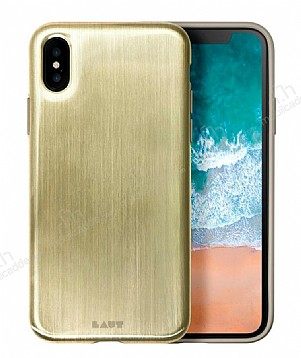 Laut Huex Metallics iPhone X / iPhone XS Ultra Koruma Gold Klf