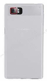 Lenovo Vibe Z2 Pro effaf Beyaz Silikon Klf