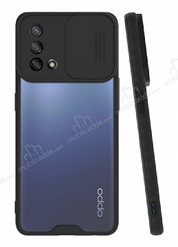Lens Thin Oppo A74 Kamera Korumal Siyah Silikon Klf
