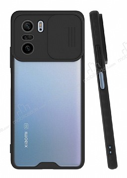 Lens Thin Xiaomi Redmi K40 Pro Kamera Korumal Siyah Silikon Klf