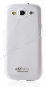 LFszlf Samsung Galaxy S3 / S3 Neo effaf Beyaz Rubber Klf