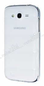 Samsung Galaxy Grand Bubble effaf Beyaz Silikon Klf