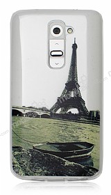 LG G2 Eiffel Ultra nce Silikon Klf