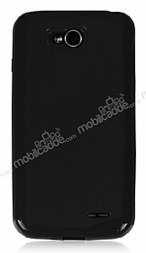 LG L70 Siyah Silikon Klf