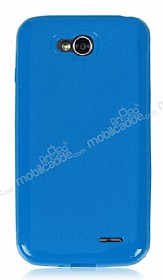 LG L70 Mavi Silikon Klf
