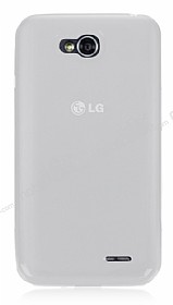 LG L70 effaf Beyaz Silikon Klf