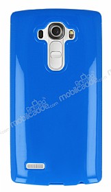 LG G4 Mavi Silikon Klf