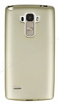 LG G4 Stylus Mat Gold Silikon Klf