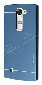 Motomo LG G4c Metal Lacivert Rubber Klf