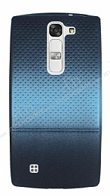 LG G4c Mavi Noktal Ultra nce Silikon Klf