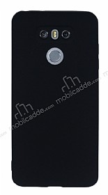 LG G6 Mat Siyah Silikon Klf