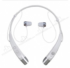 LG HBS-500 Bluetooth Stereo Beyaz Kulaklk