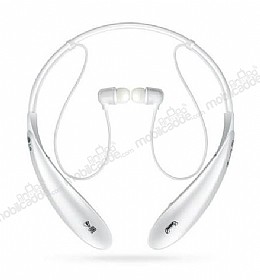 LG HBS-800 Bluetooth Stereo Beyaz Kulaklk
