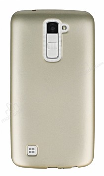LG K10 Mat Gold Silikon Klf