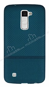 LG K10 Ultra nce Noktal Yeil Silikon Klf
