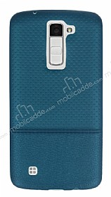 LG K8 Ultra nce Noktal Yeil Silikon Klf