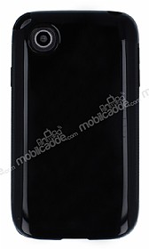 LG L40 Siyah Silikon Klf