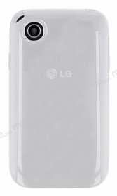 LG L40 effaf Beyaz Silikon Klf
