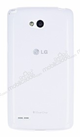 LG L80 effaf Beyaz Silikon Klf