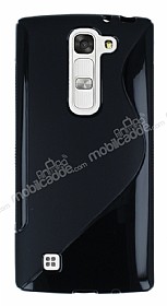 LG G4c Desenli Siyah Silikon Klf