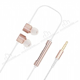LG QuadBeat 3 Rose Gold Mikrofonlu Kulakii Kulaklk