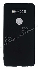 LG V20 Mat Siyah Silikon Klf