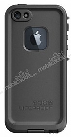 Lifeproof iPhone SE / 5 / 5S Su Geirmez Ultra Koruma Siyah Klf