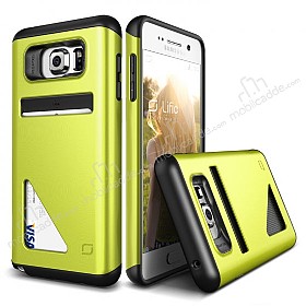 Lific Mighty Card Defence Samsung Galaxy Note 5 Ultra Koruma Lime Klf