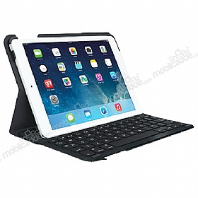 Logitech Folio iPad Air Klavyeli Standl Siyah Deri Klf