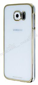 MeePhone Samsung 9800 Galaxy S6 Gold Kenarl Kristal Klf