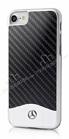 Mercedes-Benz iPhone 7 / 8 Karbon Siyah Rubber Klf