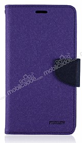Mercury Samsung N9000 Galaxy Note 3 Standl Czdanl Kapakl Mor Klf