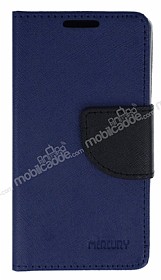 Mercury Sony Xperia Z3 Compact Standl Czdanl Lacivert Deri Klf