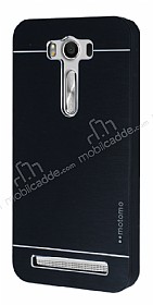 Motomo Asus ZenFone 2 Laser 5 in Metal Siyah Rubber Klf