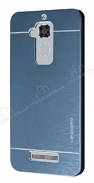 Motomo Asus Zenfone 3 Max ZC520TL Metal Lacivert Rubber Klf