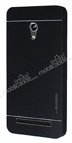 Motomo Asus ZenFone 5 Lite Metal Siyah Rubber Klf